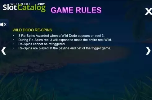 Скрин7. Wild Dodo слот