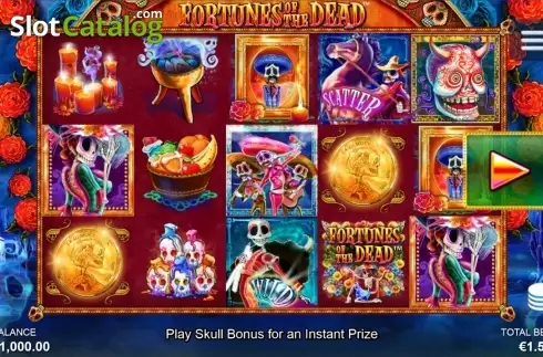 Скрин9. Fortunes of the Dead слот