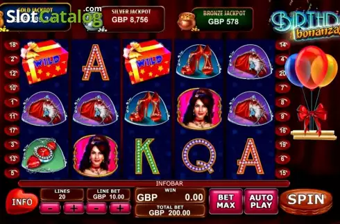 Скрин2. Birthday Bonanza слот