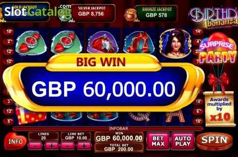 Скрин6. Birthday Bonanza слот