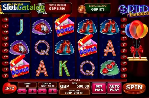 Скрин7. Birthday Bonanza слот