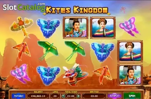 Скрин2. Kites Kingdom слот