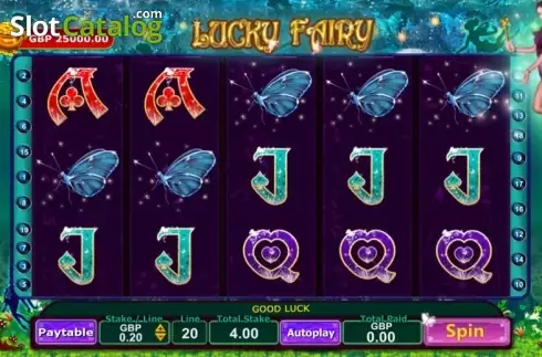 Скрин2. Lucky Fairy слот