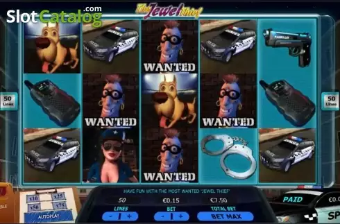 Скрин3. The Jewel Thief слот