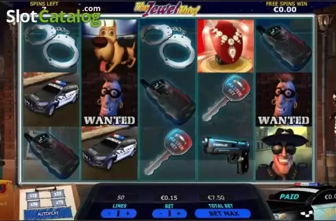 Скрин8. The Jewel Thief слот