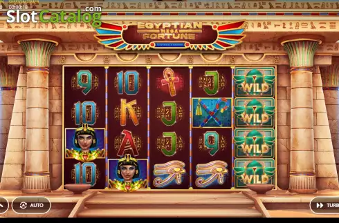 Скрин2. Egyptian Mega Fortune слот