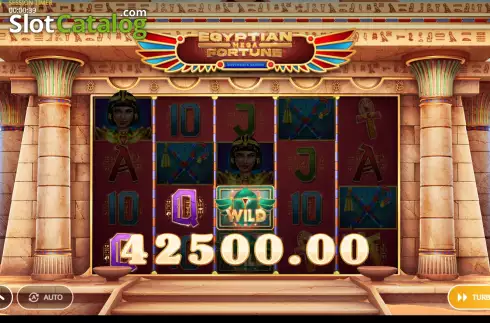 Скрин3. Egyptian Mega Fortune слот