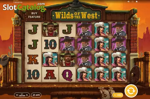Скрин3. Wilds of the West слот