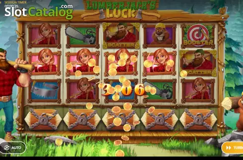 Скрин3. Lumberjack's Luck слот