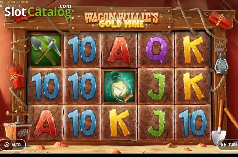 Скрин2. Wagon Willie's Gold Mine слот