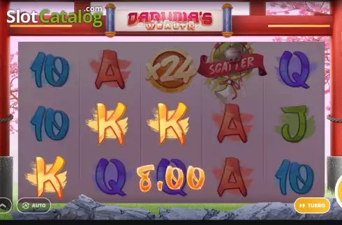 Скрин3. Daruma's Wealth слот