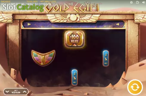 Скрин2. Gold of Egypt (Silverback Gaming) слот