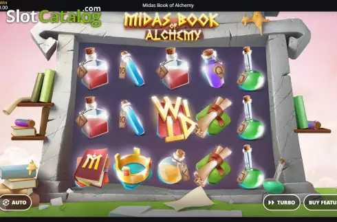 Скрин2. Midas Book of Alchemy слот