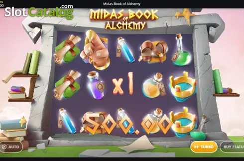 Скрин3. Midas Book of Alchemy слот