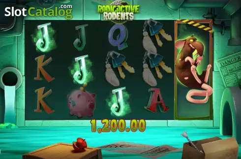 Скрин3. Radioactive Rodents слот