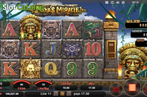Скрин5. Maya's Miracle слот