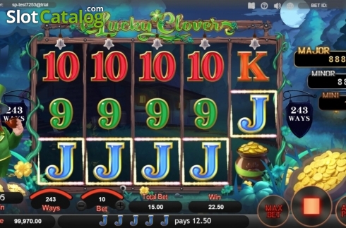 Скрин2. Lucky Clover (SimplePlay) слот