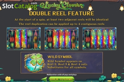 Скрин7. Lucky Clover (SimplePlay) слот