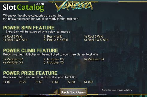 Скрин7. Vanessa слот