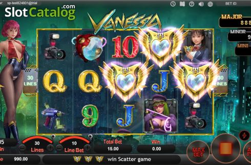 Скрин4. Vanessa слот