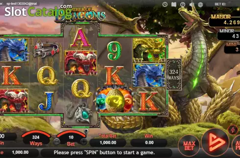 Скрин2. Mother of Dragons (SimplePlay) слот