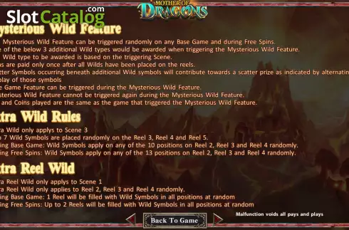 Скрин6. Mother of Dragons (SimplePlay) слот