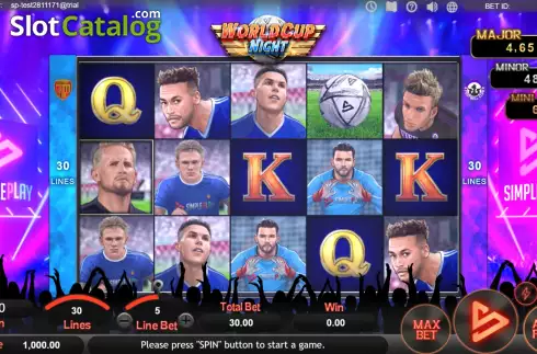 Скрин2. World Cup Night слот
