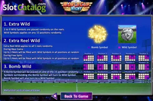 Скрин9. World Cup Night слот