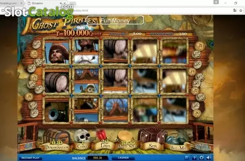 Скрин6. Ghost Pirates The 100,000 Quest слот