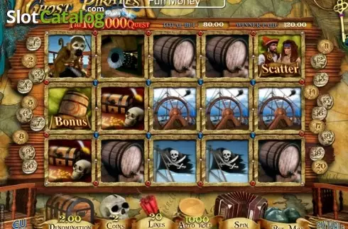 Скрин7. Ghost Pirates The 100,000 Quest слот
