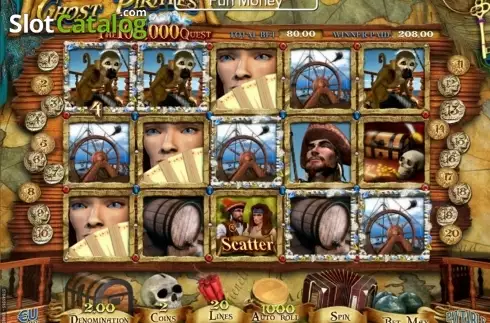 Скрин8. Ghost Pirates The 100,000 Quest слот