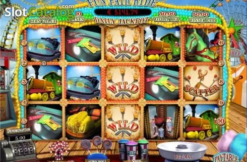 Скрин3. Fun Fair Ride слот