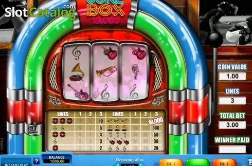 Скрин2. Juke Box 10,000 слот