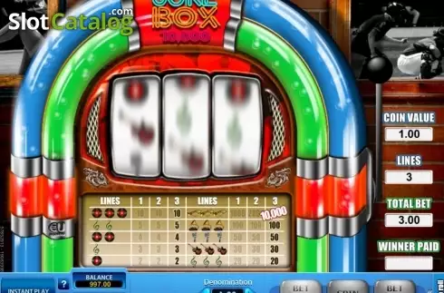 Скрин3. Juke Box 10,000 слот