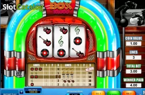 Скрин5. Juke Box 10,000 слот