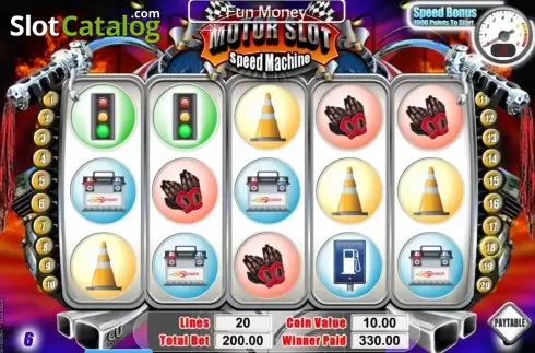 Скрин7. Motor Slot Speed Machine слот