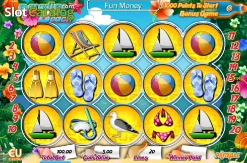 Скрин4. Paradise Beach (SkillOnNet) слот