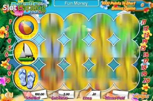 Скрин5. Paradise Beach (SkillOnNet) слот