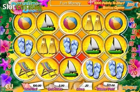Скрин6. Paradise Beach (SkillOnNet) слот