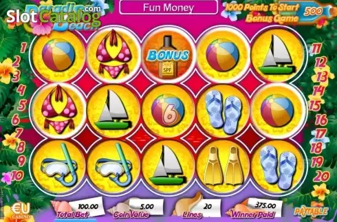 Скрин8. Paradise Beach (SkillOnNet) слот