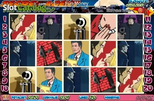 Скрин4. Secret Agent The Reel Story слот