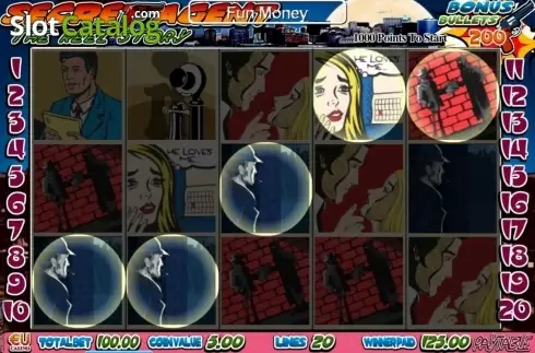 Скрин8. Secret Agent The Reel Story слот