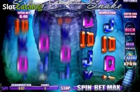 Скрин2. Silver Snake слот