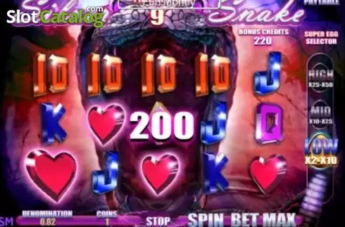 Скрин3. Silver Snake слот