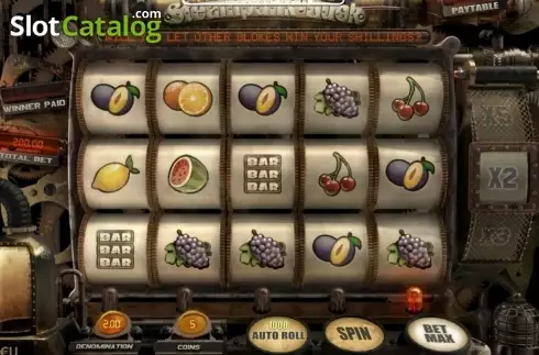 Скрин4. Steam Punk Luck слот
