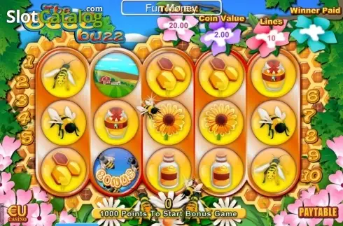Скрин4. The Bees Buzz слот