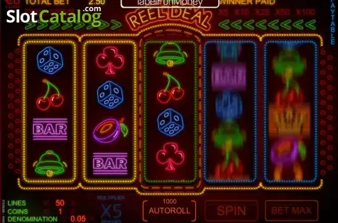 Скрин7. The Reel Deal слот