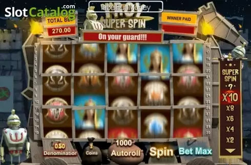 Скрин7. Troy Super Spin слот