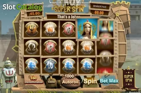 Скрин8. Troy Super Spin слот
