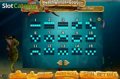 Скрин4. Underwater Cowboy слот